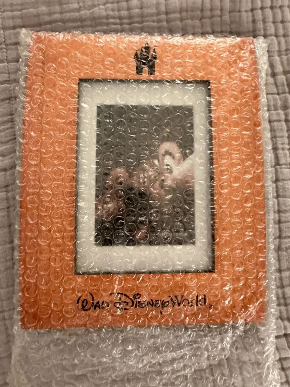 NIB - Walt Disney World Wood Photo Frame - 5x7